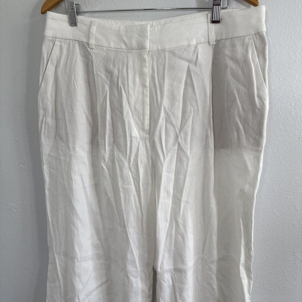 Loft Pants Womens 14 The Peyton Trouser Pleated High Rise Wide Leg Baggy - Picture 2 of 11